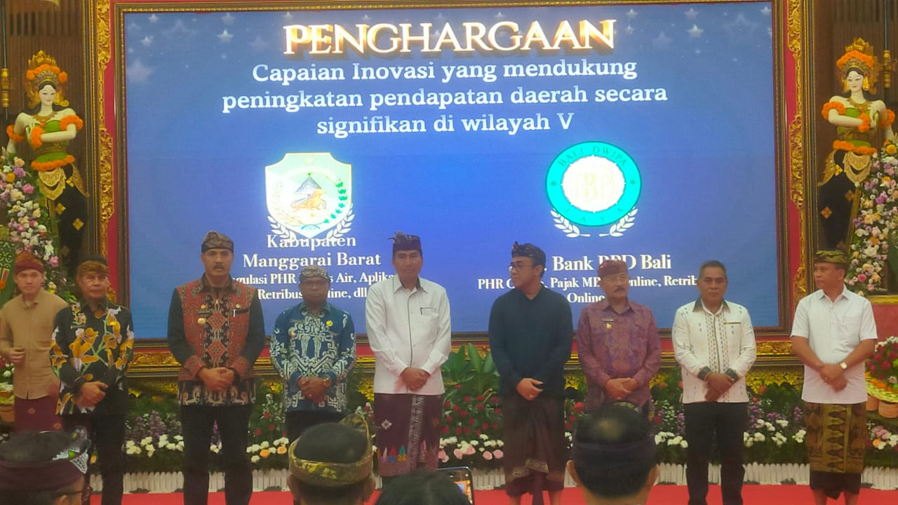 Inovasi dan Digitalisasi Peningkatan PAD Pemda Manggarai Barat Raih Penghargaaan dari KPK