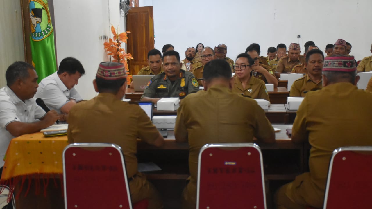 Gelar Rapat Awal Tahun, Bupati Edi Tegaskan Sejumlah Poin Kepada Kepala OPD