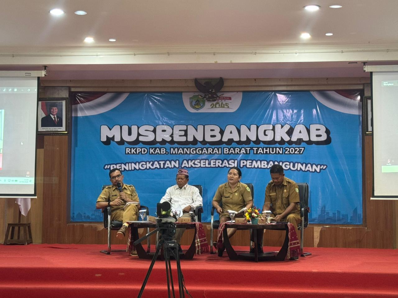 Bupati Edi Tekankan Efisiensi, Inovasi, dan Kolaborasi dalam Musrenbang RKPD Kabupaten Manggarai Barat Tahun 2027