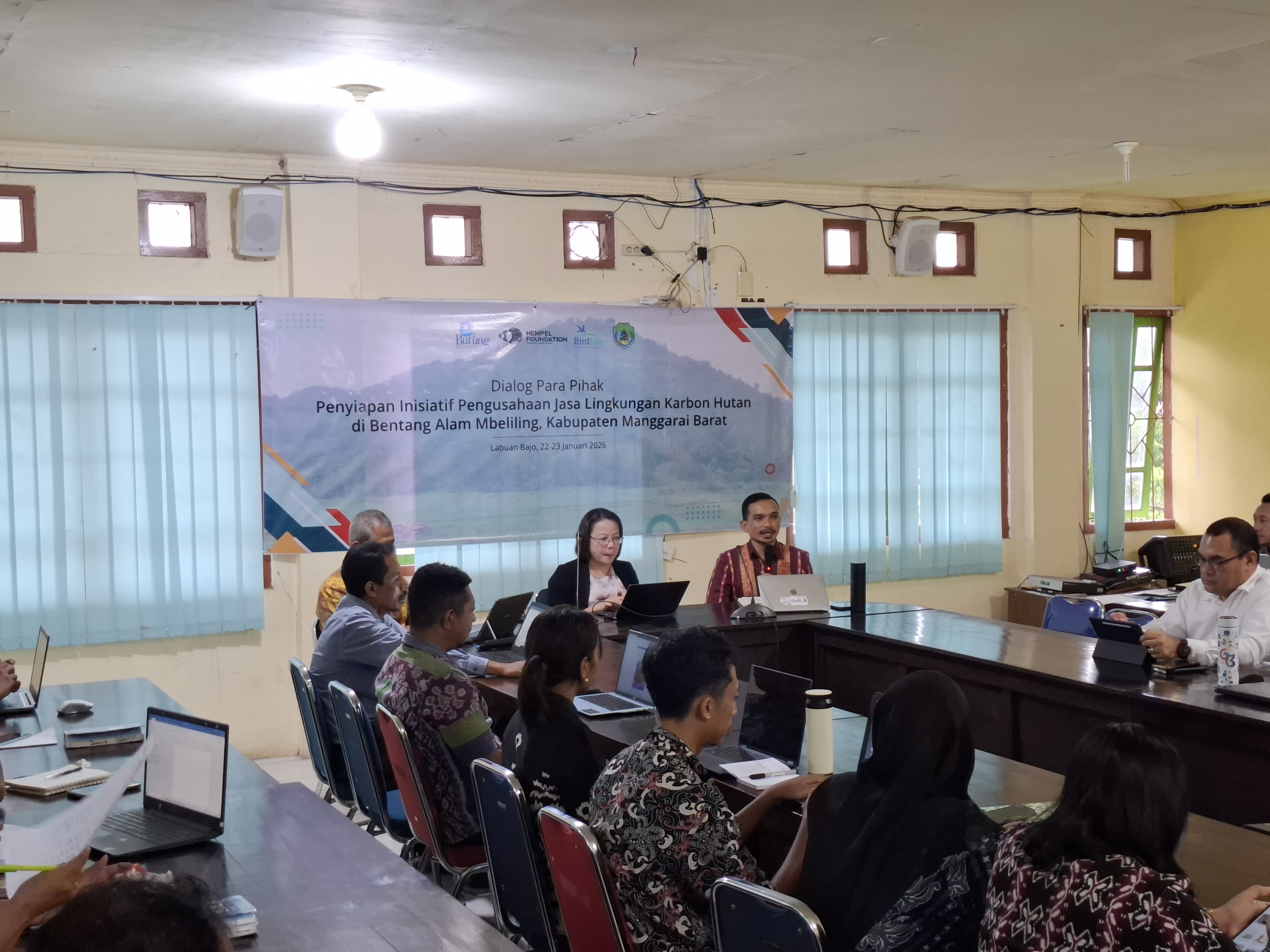 Dialog Para Pihak Inisiatif Karbon Hutan di Bentang Alam Mbeliling